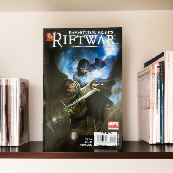 Raymond E. Feist's RIFTWAR MARVEL Comic Book Feist Glass Stegman Comics Booklet - Picture 1 of 6